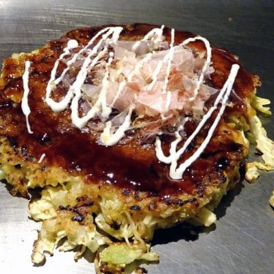 Okonomiyaki au Japon